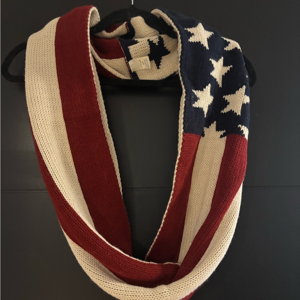 American Flag Infinity Scarf
